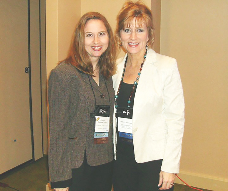 Authors Jennifer Hudson Taylor and Tamera Alexander